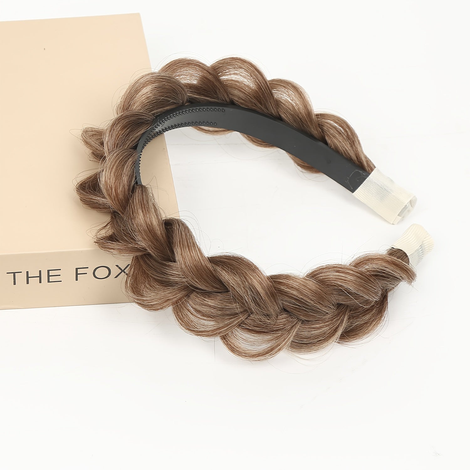 3 Elegant Artificial Braided Headbands with Teeth- Adjustable Elastic Non-Slip Headbands for Women and Men, Natural Hairstyles, Suitable for All Hair Types, Versatile Hair Accessories, Fashionable Hair Accessories, Comfortable Headbands